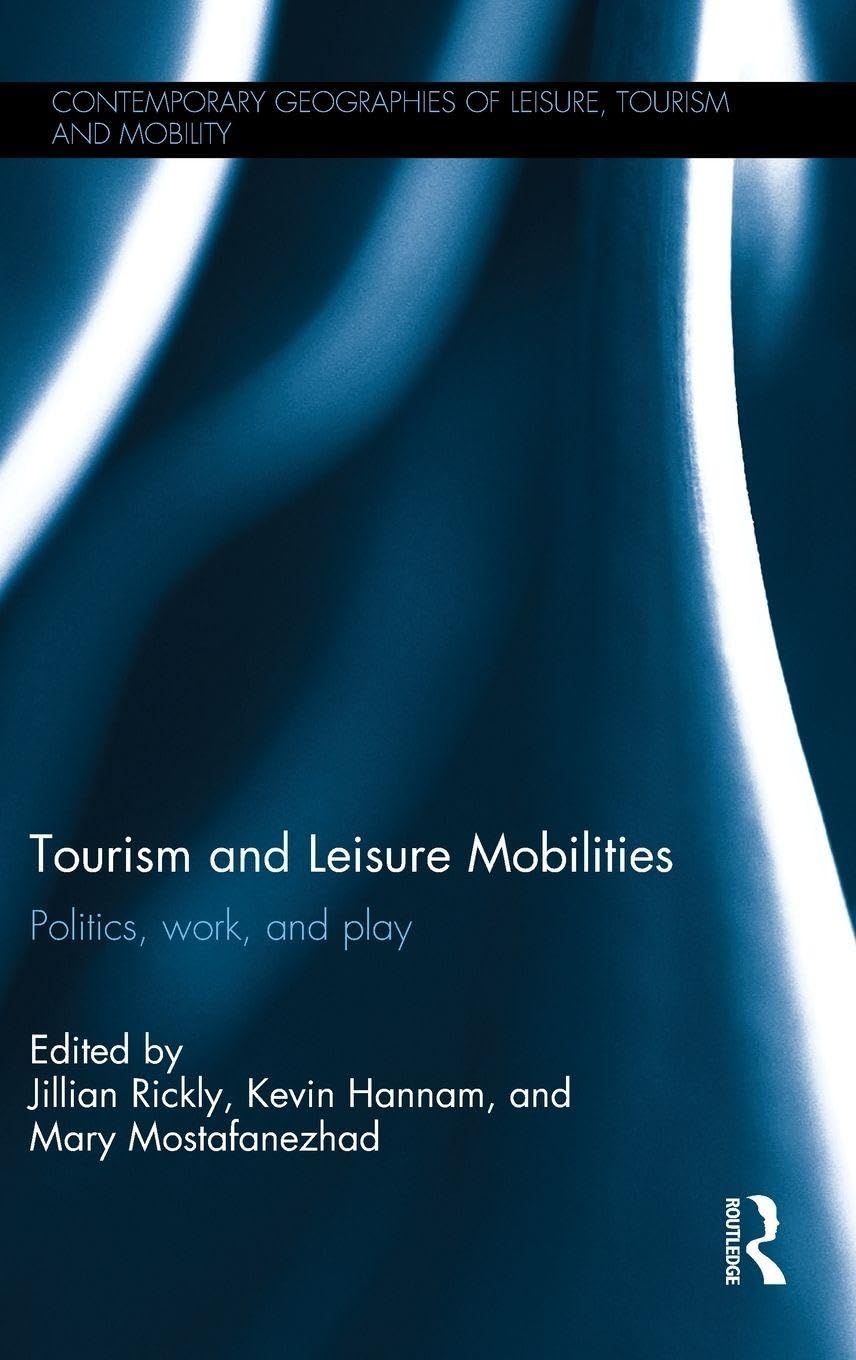 Product Image: Tourism and Leisure Mobilities