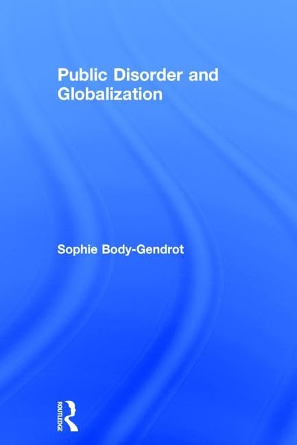 Product Image: Public Disorder and Globalization