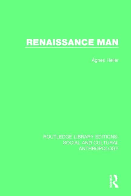 Renaissance Man (Routledge Library Editions: Social and Cultural Anthropology) Philosophy