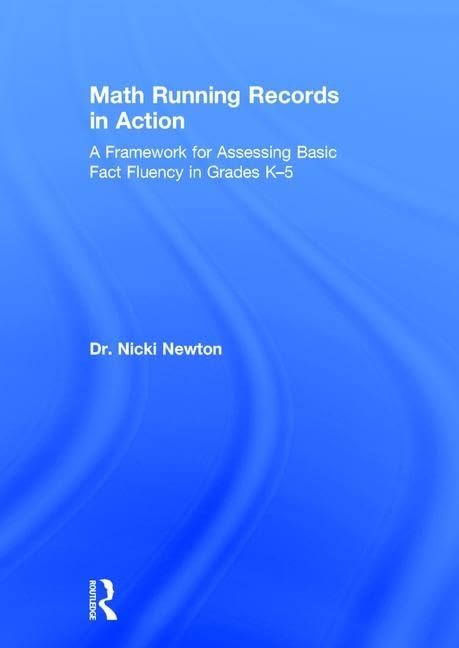Product Image: Math Running Records in Action