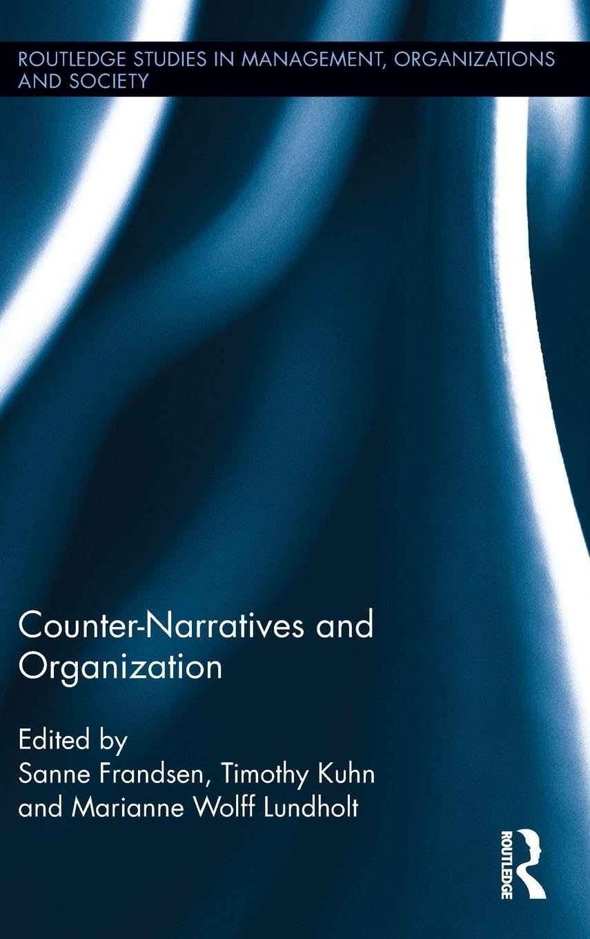 Product Image: Counter-Narratives and Organization