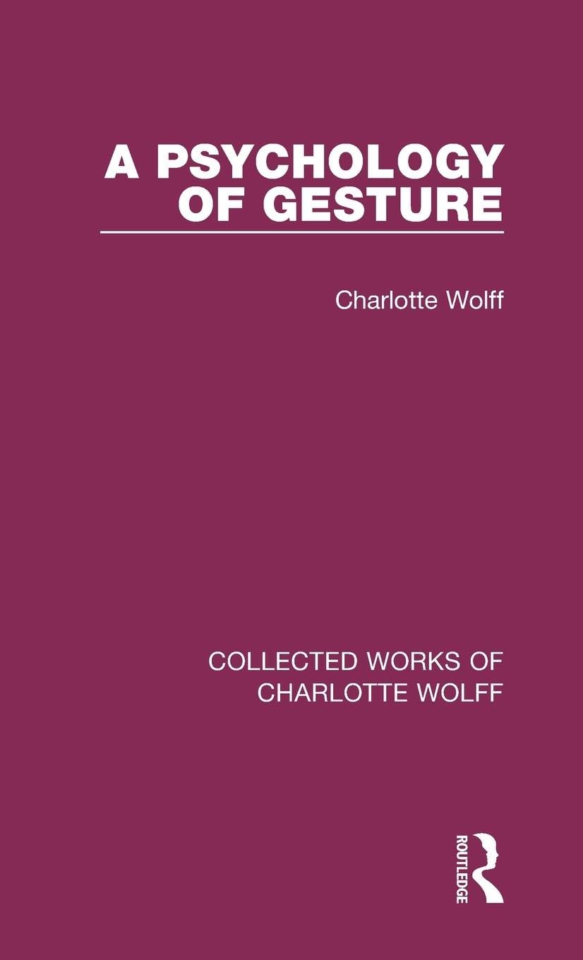 A Psychology of Gesture Health, Nutrition & Fitness