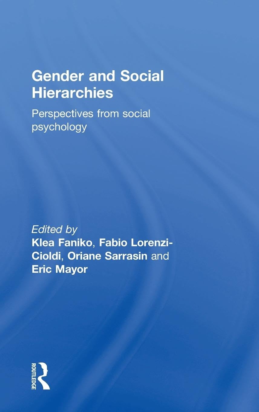 Gender and Social Hierarchies Social Sciences