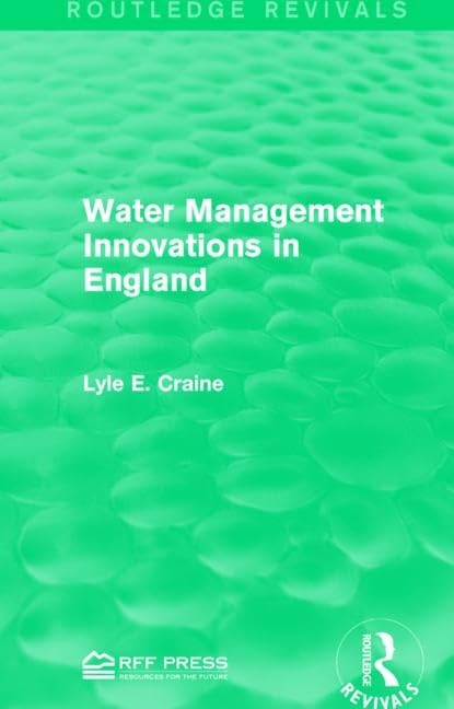 Water Management Innovations in England (Routledge Revivals) Business, Finance & Career