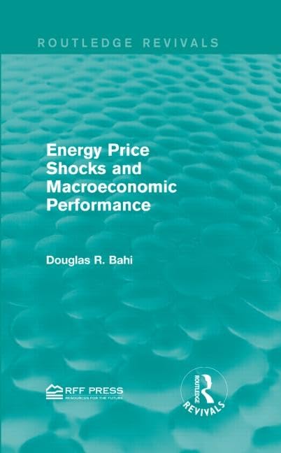 Energy Price Shocks and Macroeconomic Performance (Routledge Revivals) Medicine