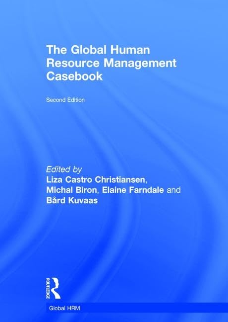 The Global Human Resource Management Casebook (Routledge Global Human Resource Management) Business, Finance & Career