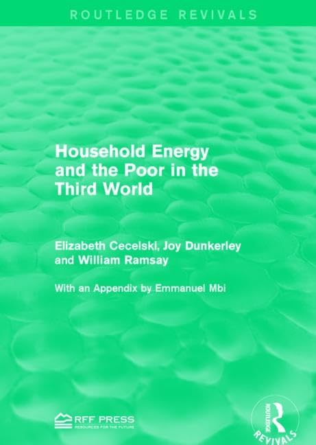 Household Energy and the Poor in the Third World (Routledge Revivals) Business & Technology