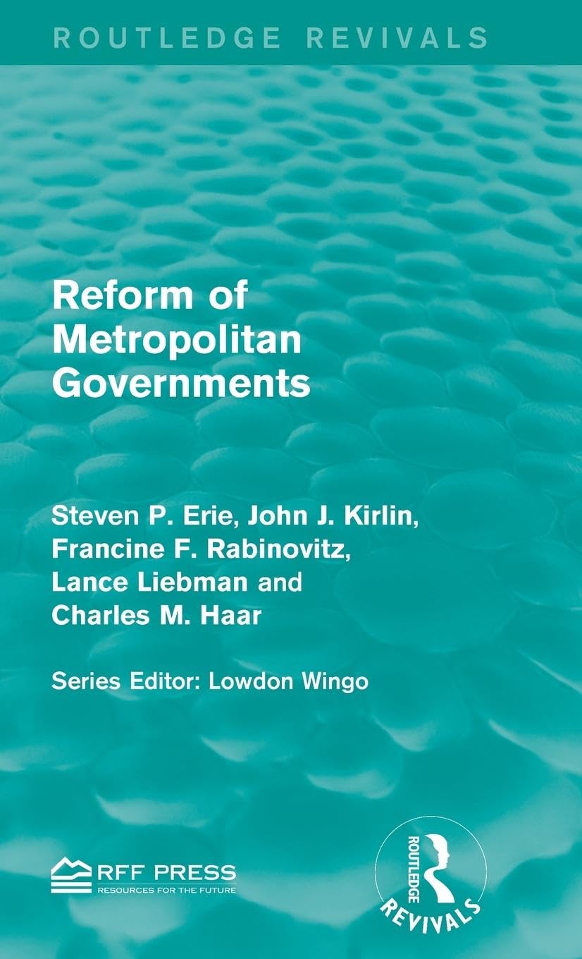 Reform of Metropolitan Governments Business, Finance & Career
