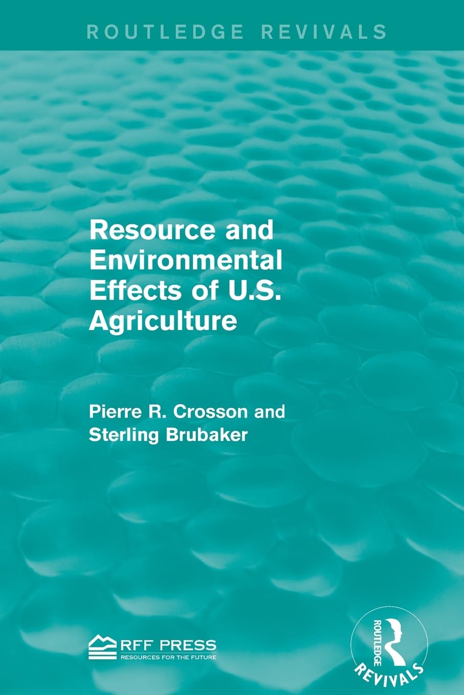 Resource and Environmental Effects of U.S. Agriculture Mathematics