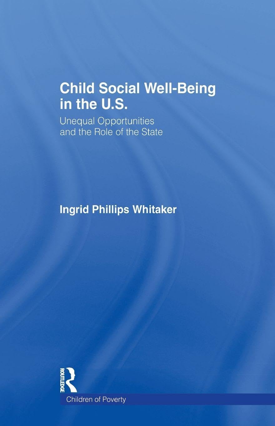 Child Social Well-Being in the U.S. Social Sciences