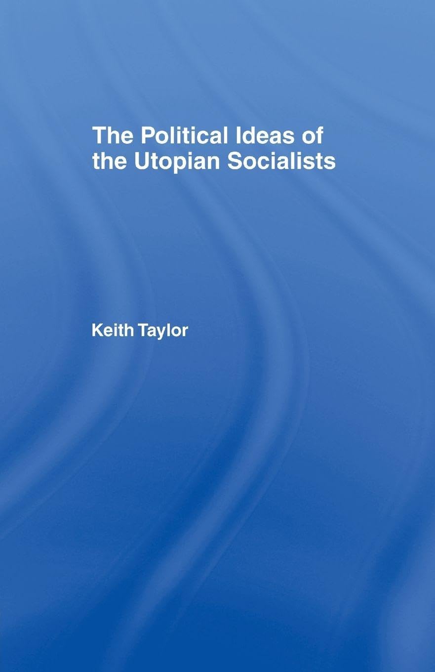 Political Ideas of the Utopian Socialists Social Sciences