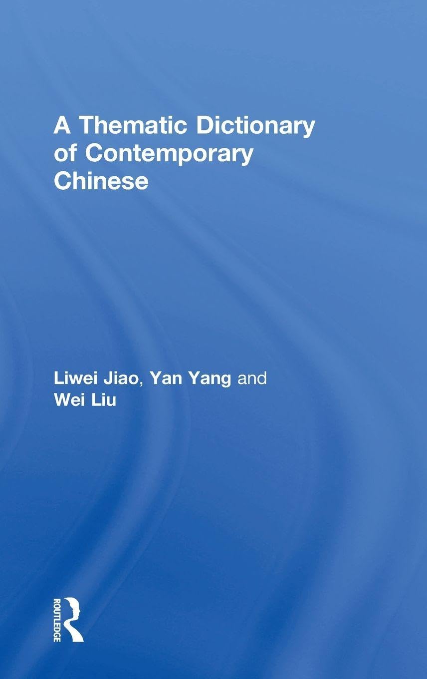 A Thematic Dictionary of Contemporary Chinese Media & Communication