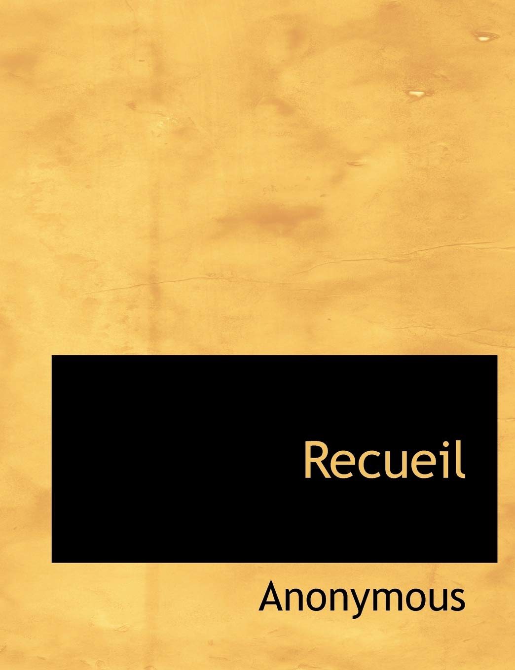 Recueil Politics & History