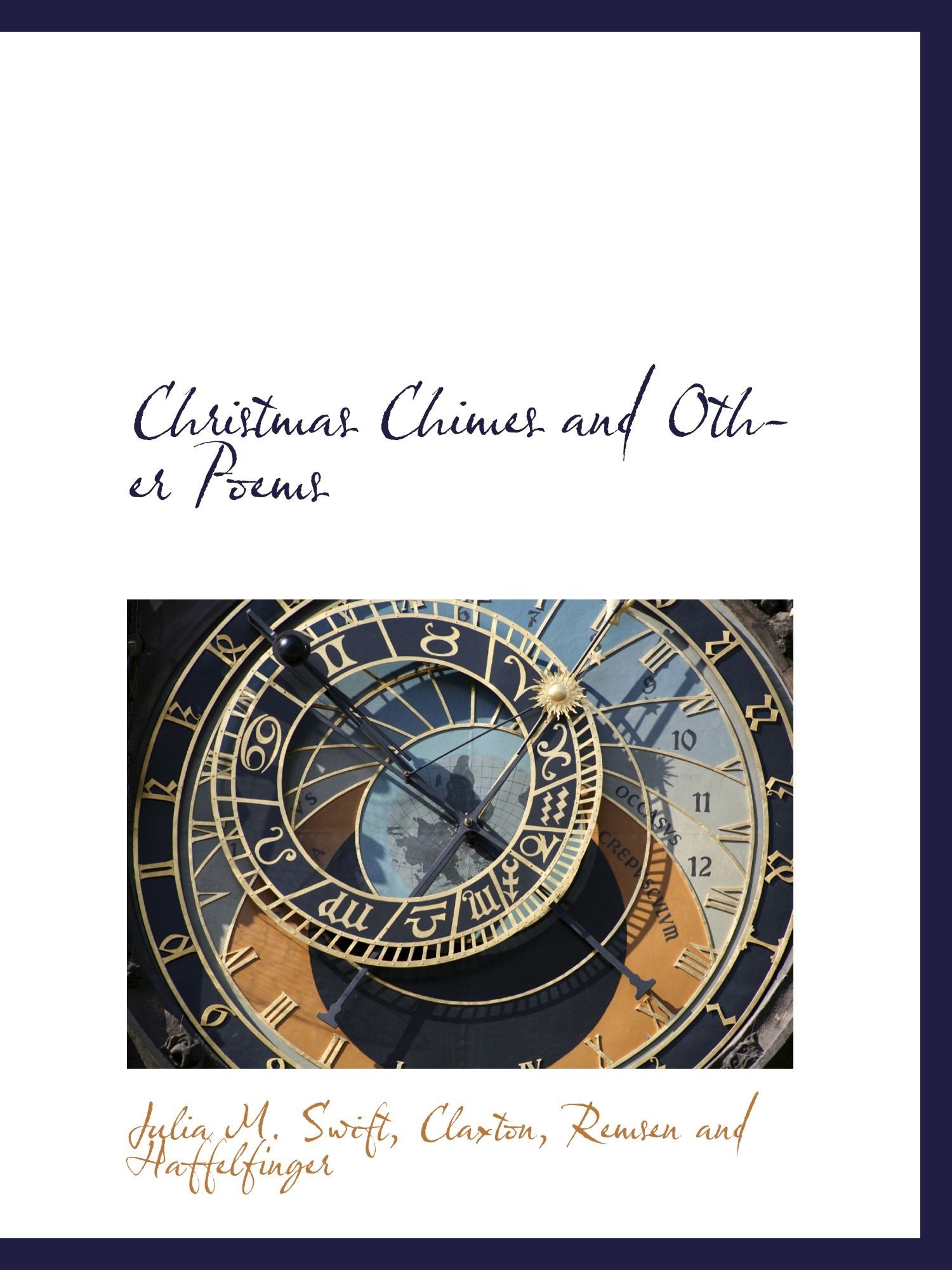 Christmas Chimes and Other Poems Books