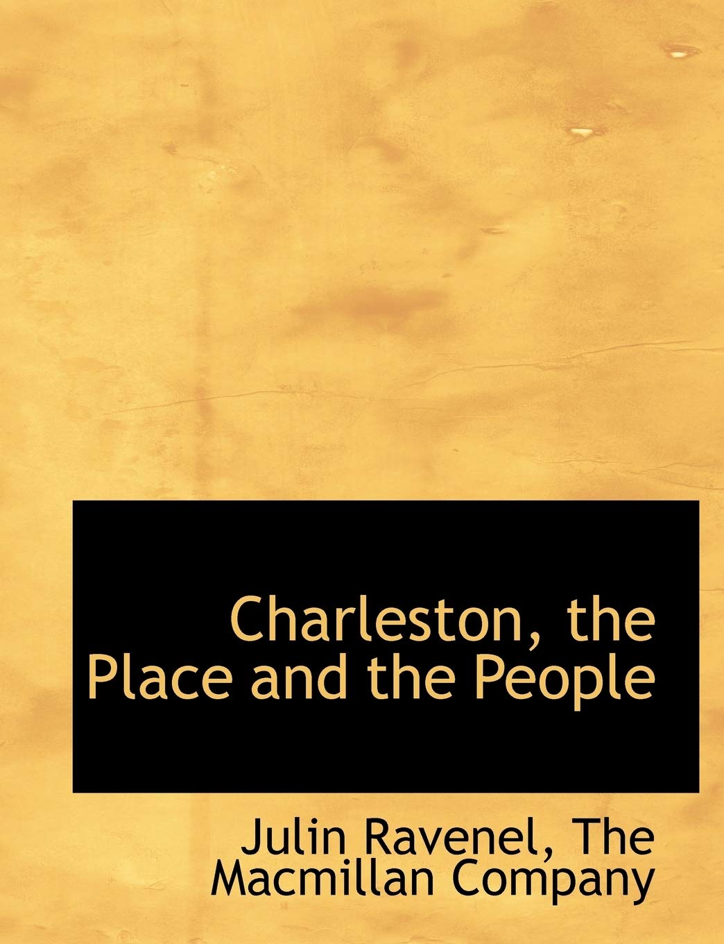 Charleston, the Place and the People Politics & History