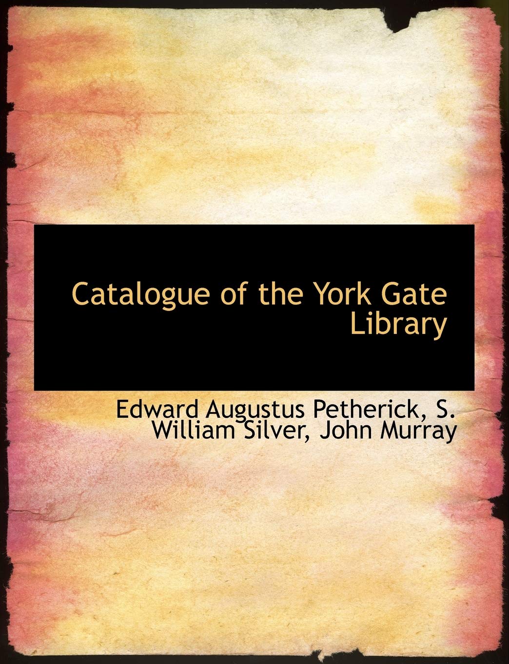 Catalogue of the York Gate Library Politics & History