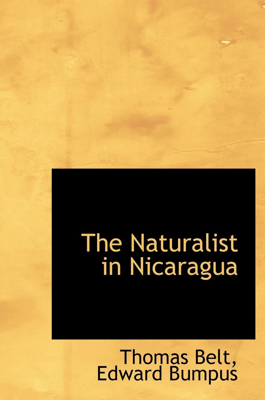 The Naturalist in Nicaragua Politics & History