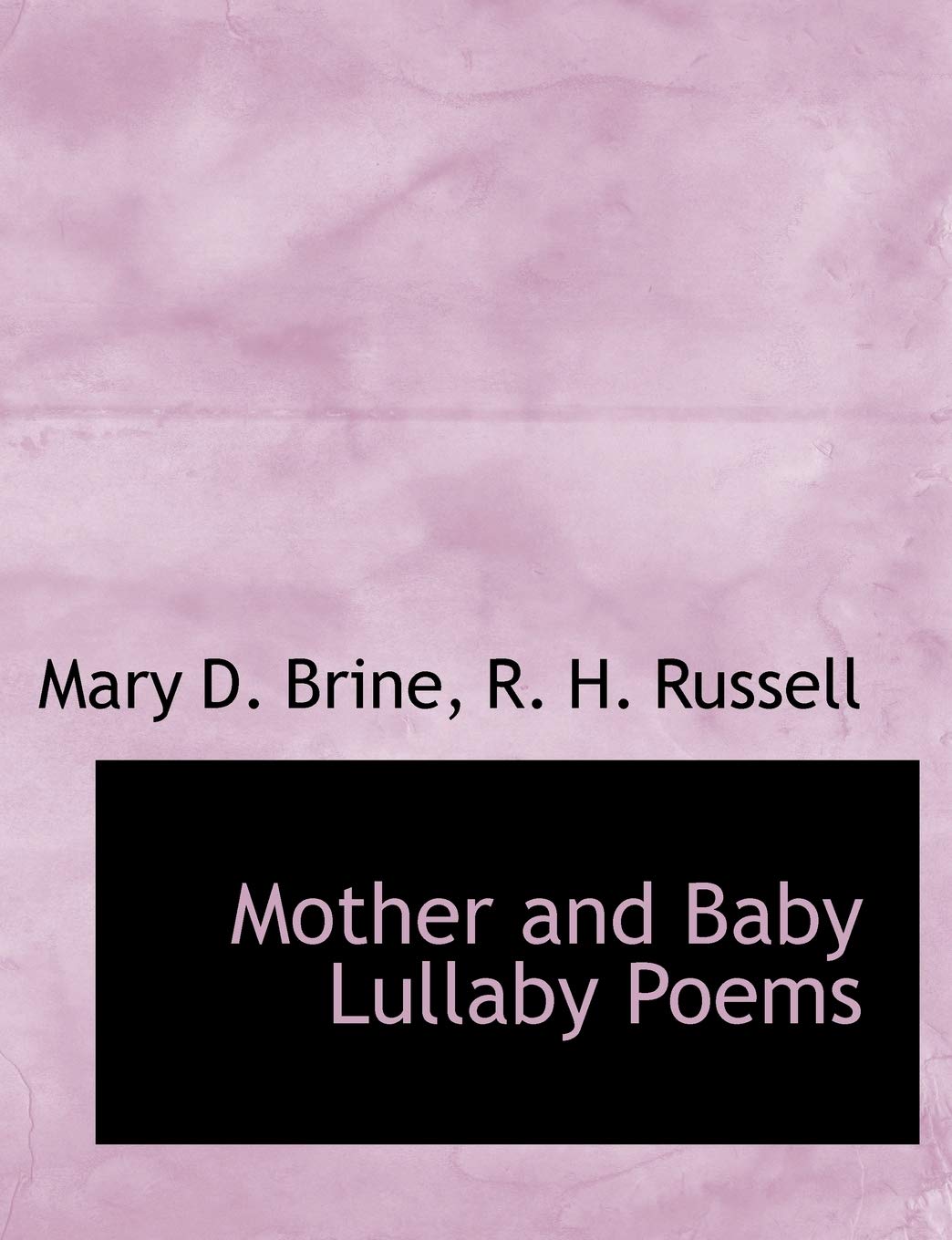 Mother and Baby Lullaby Poems Books
