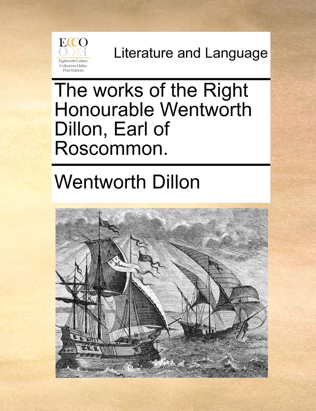 The works of the Right Honourable Wentworth Dillon, Earl of Roscommon. Social Sciences