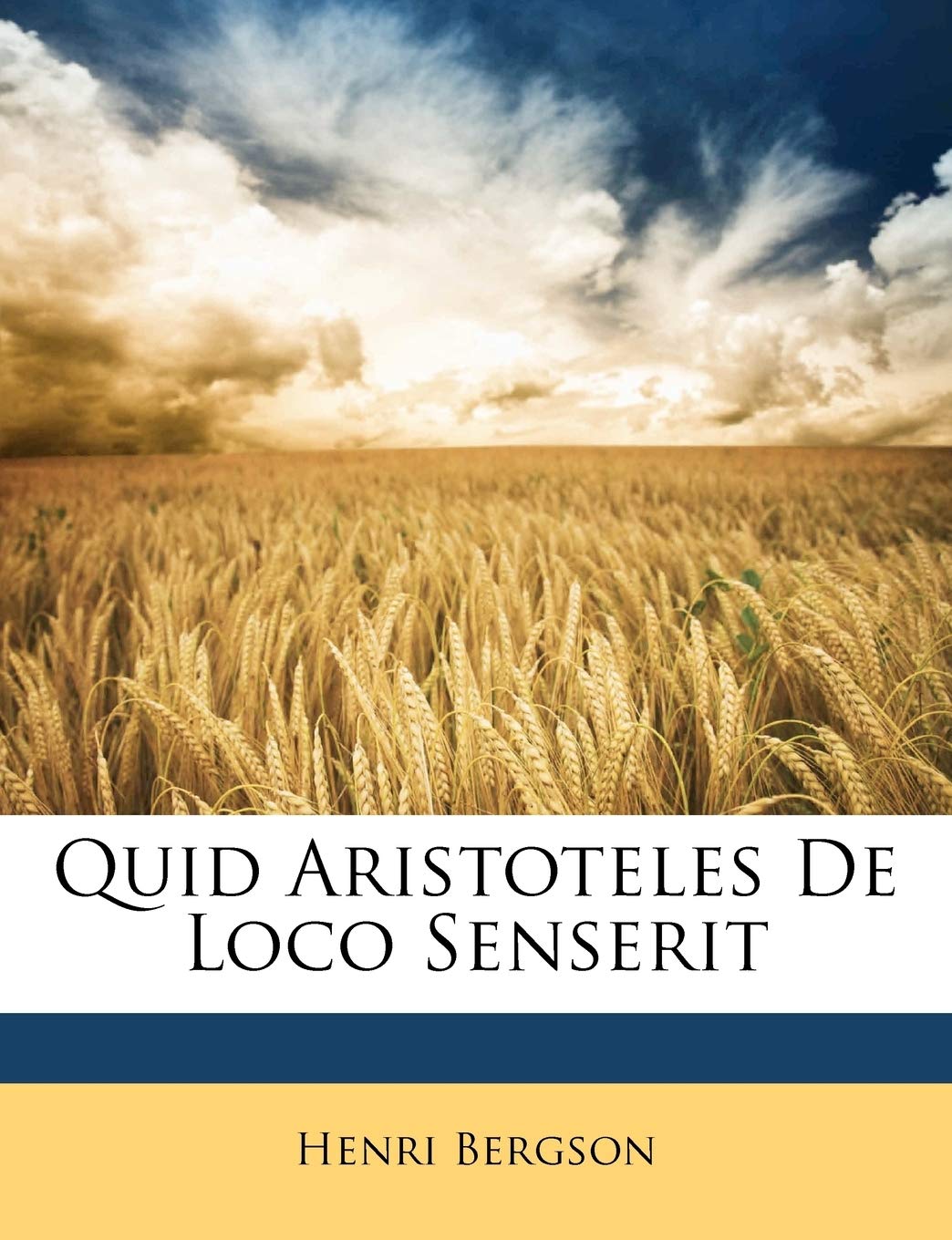 Quid Aristoteles de Loco Senserit Philosophy