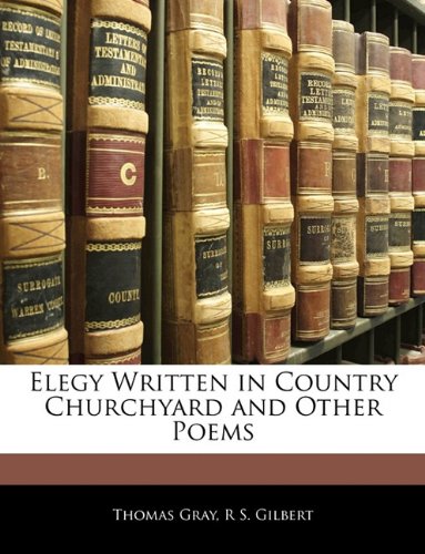 Elegy Written in Country Churchyard and Other Poems Poetry