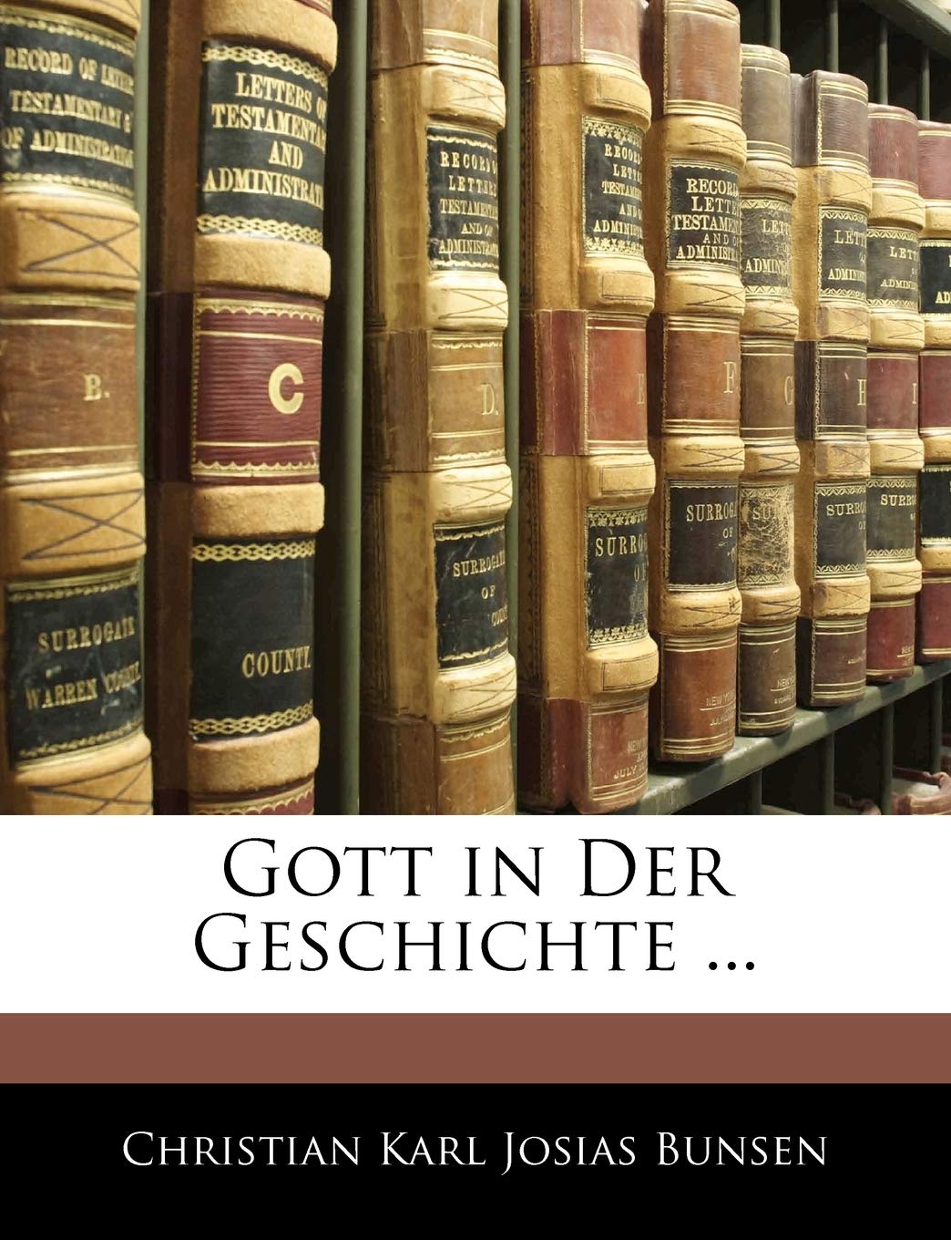 Gott in Der Geschichte ... Dritter Theil book
