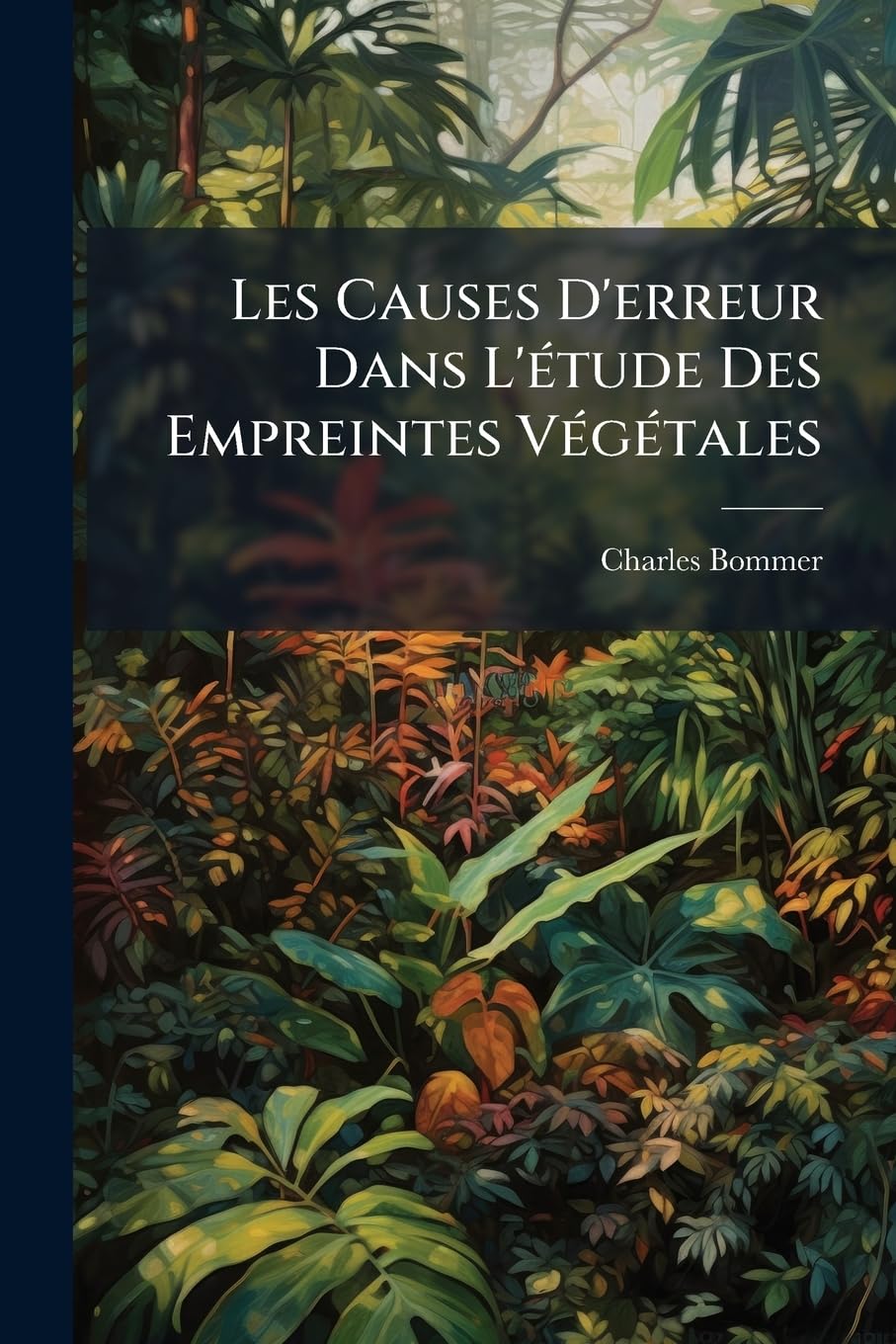 Les Causes D'erreur Dans L'étude Des Empreintes Végétales book