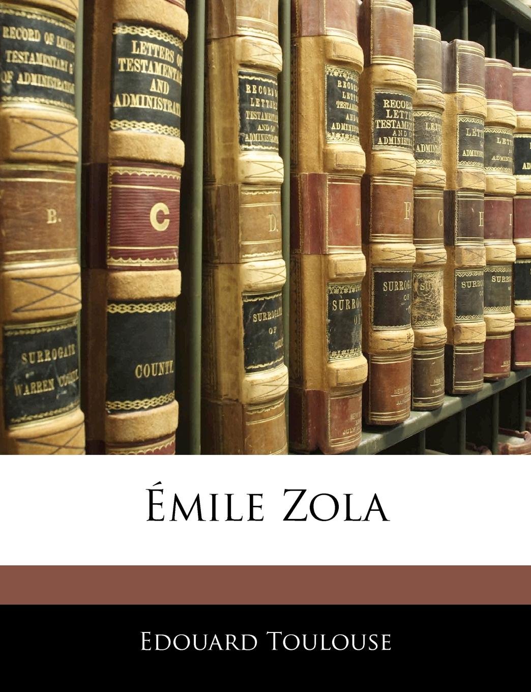Emile Zola book