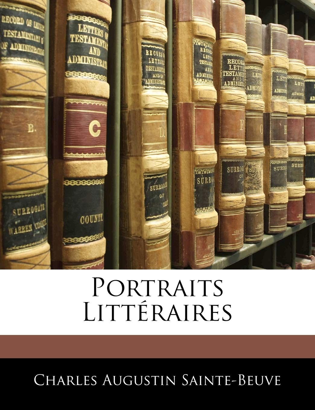 Portraits Littéraires book