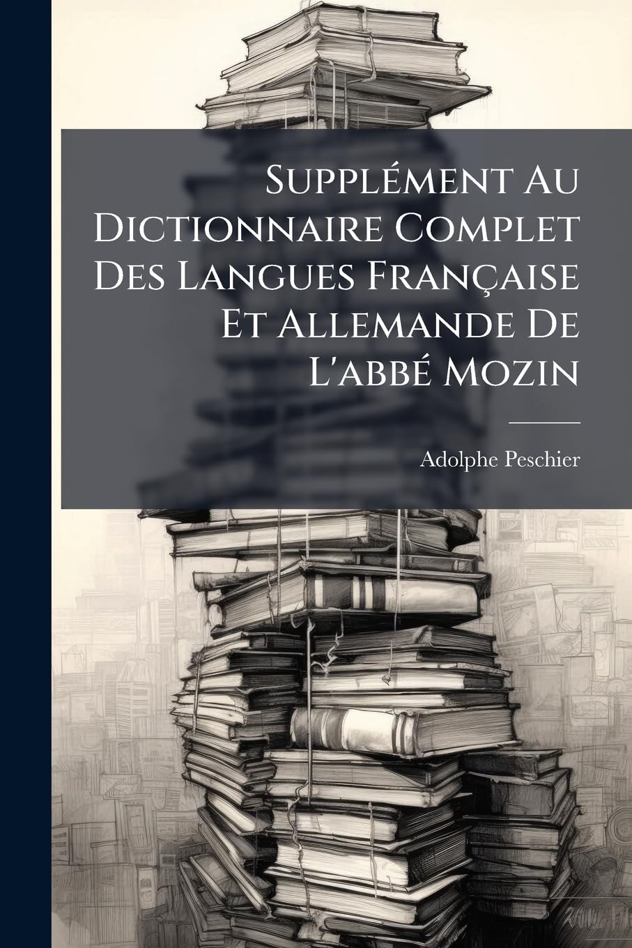 Supplément Au Dictionnaire Complet Des Langues Française Et Allemande De L'abbé Mozin book