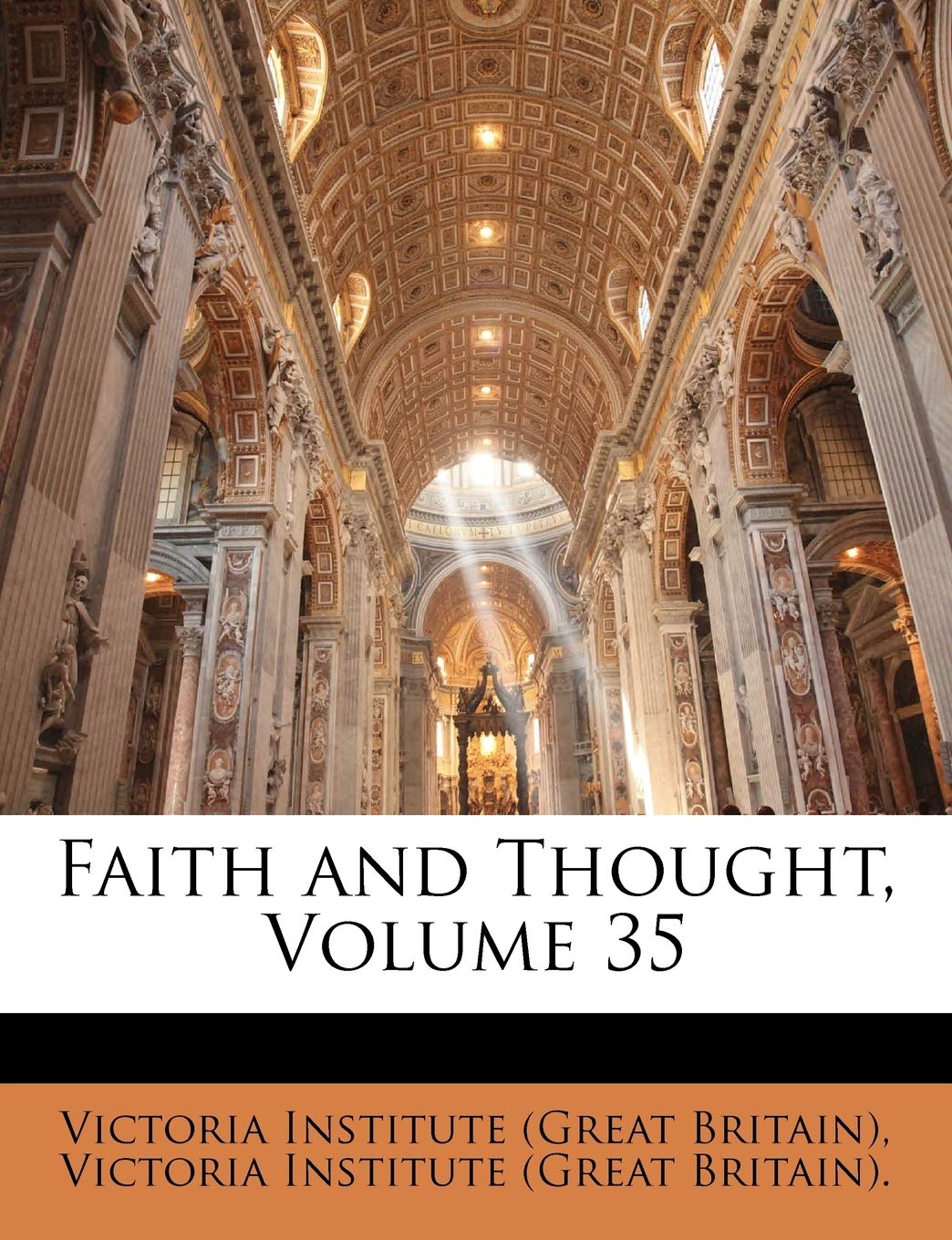 Faith and Thought, Volume 35 Religion & Esotericism