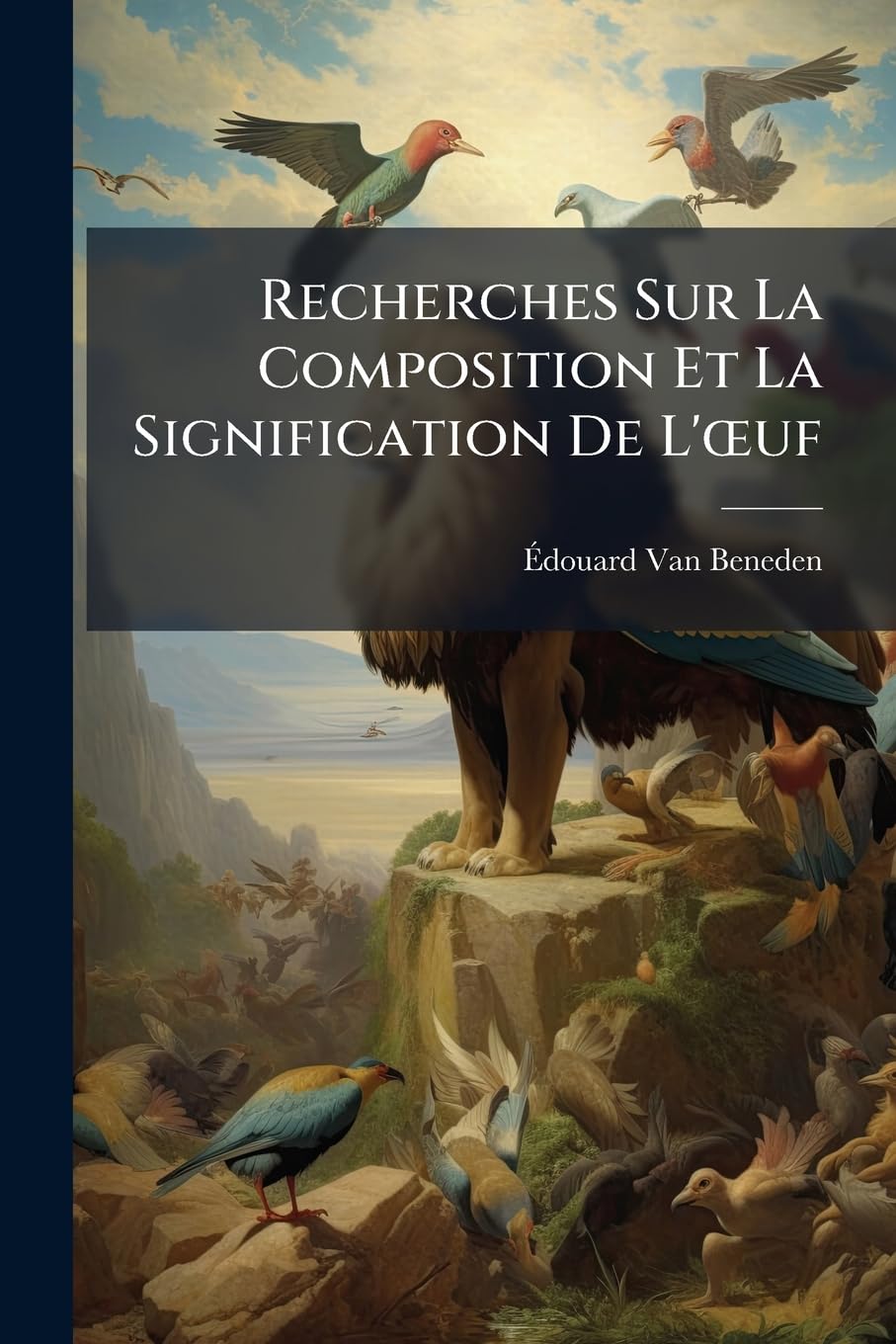 Recherches Sur La Composition Et La Signification De L'oeuf: Basées Sur L'étude De Son Mode De Formation Et Des Premiers Phénomènes Embryonnaires (Mammifères, Oiseaux, Crustacés, Vers). book