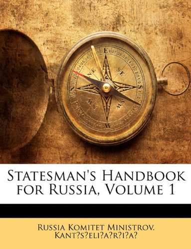 Statesmans Handbook for Russia Volume 1 Books