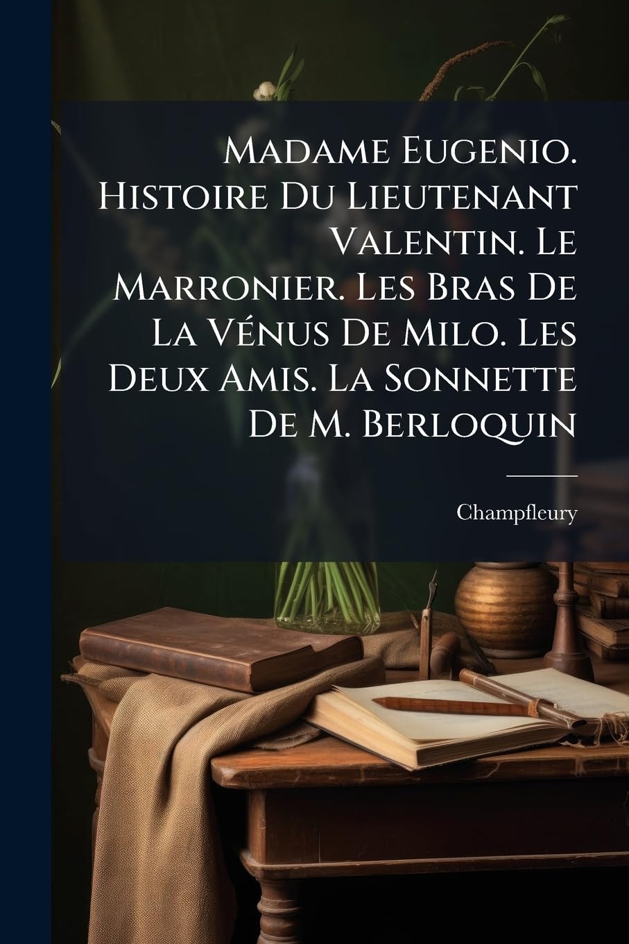 Madame Eugenio. Histoire Du Lieutenant Valentin. Le Marronier. Les Bras De La Vénus De Milo. Les Deux Amis. La Sonnette De M. Berloquin book