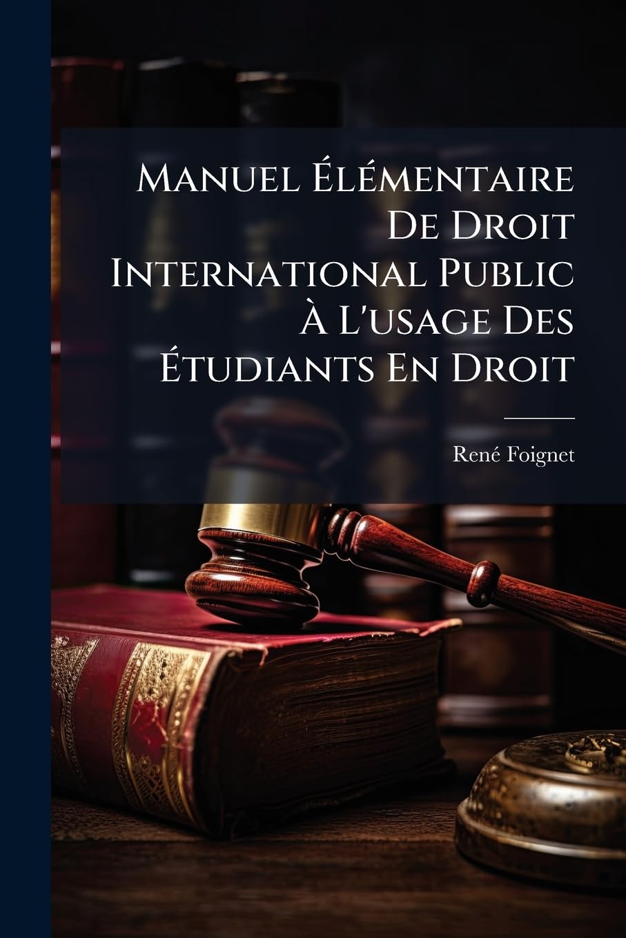 Manuel Élémentaire de Droit International Public À l'Usage Des Étudiants En Droit book