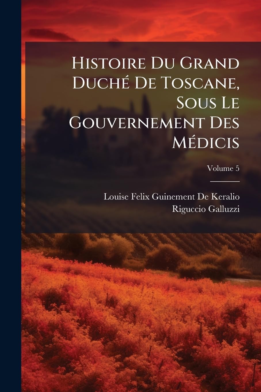 Histoire Du Grand Duché De Toscane, Sous Le Gouvernement Des Médicis, Volume 5 book