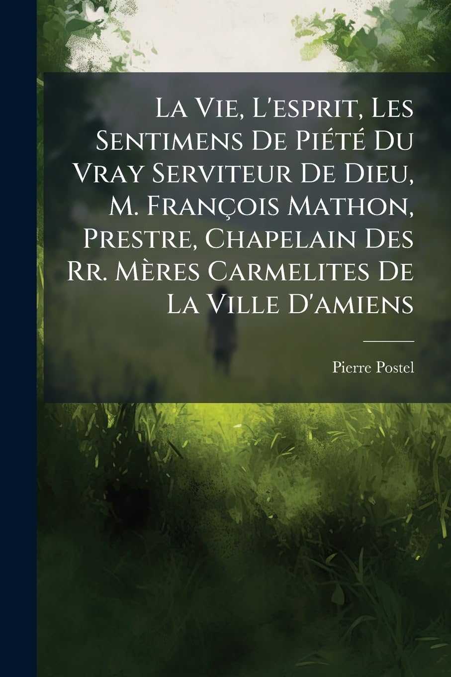 La Vie, L'esprit, Les Sentimens De Piété Du Vray Serviteur De Dieu, M. François Mathon, Prestre, Chapelain Des Rr. Mères Carmelites De La Ville D'amiens book