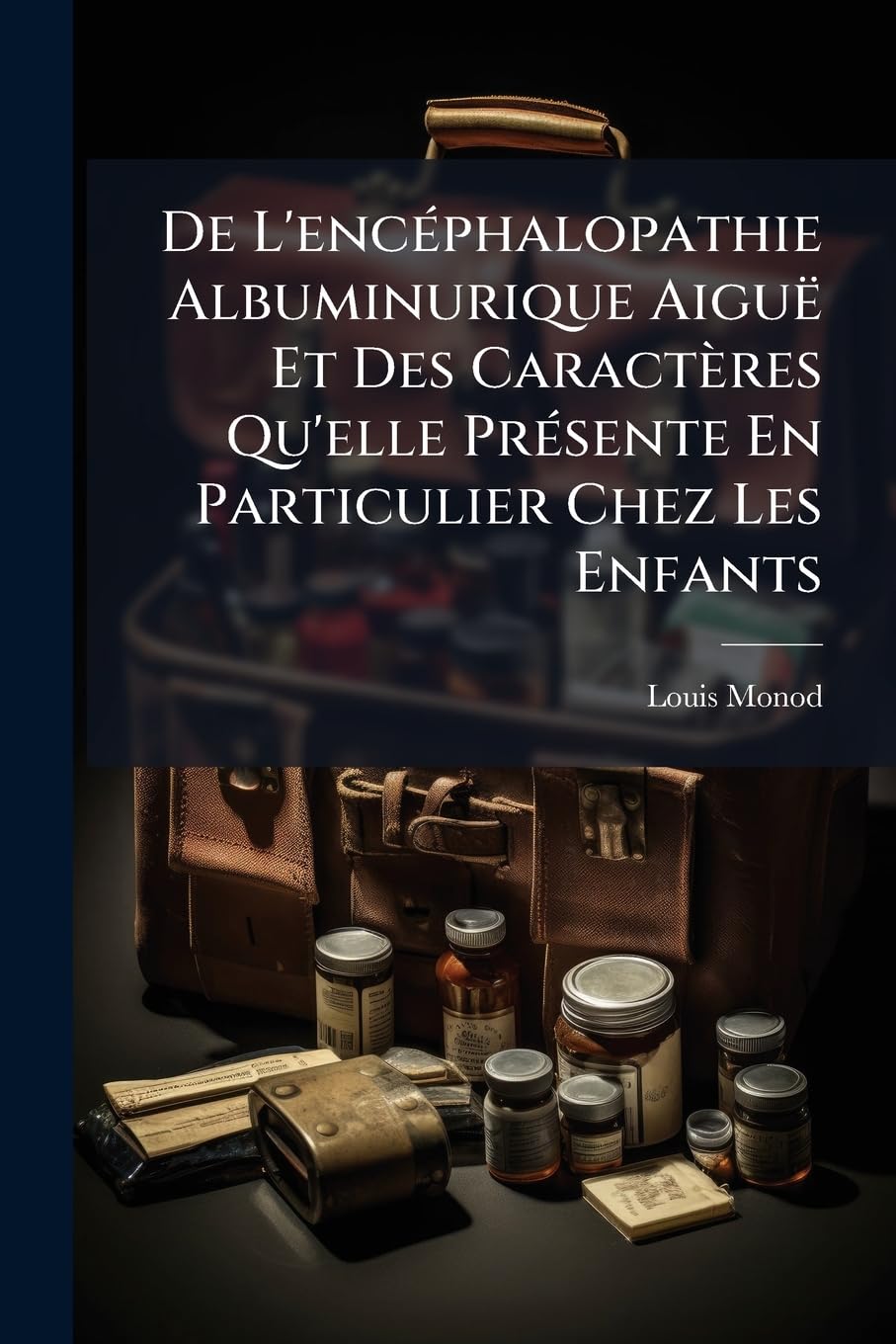 de l'Encéphalopathie Albuminurique Aiguë Et Des Caractères Qu'elle Présente En Particulier Chez Les Enfants book