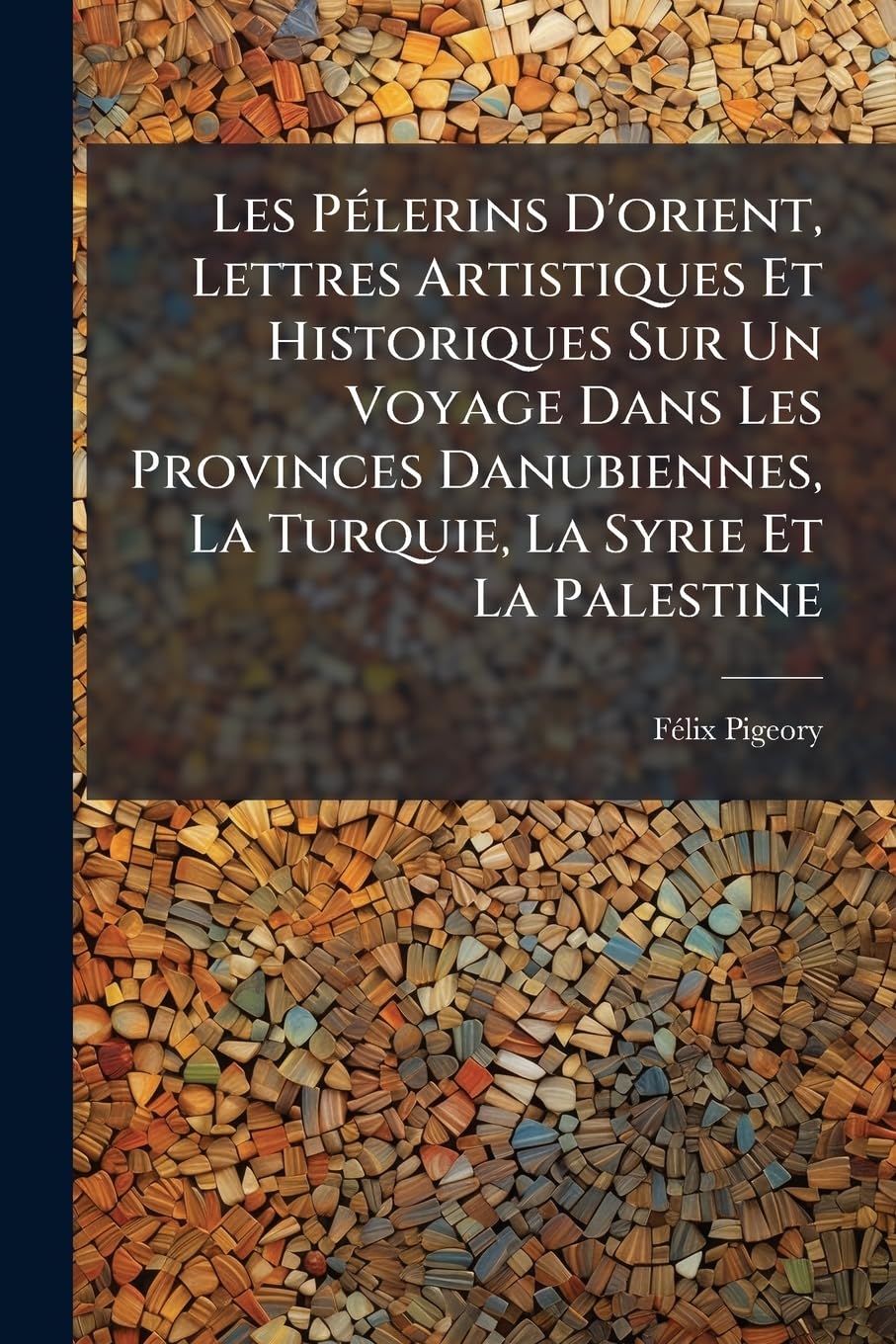 Les Pélerins D'orient, Lettres Artistiques Et Historiques Sur Un Voyage Dans Les Provinces Danubiennes, La Turquie, La Syrie Et La Palestine book