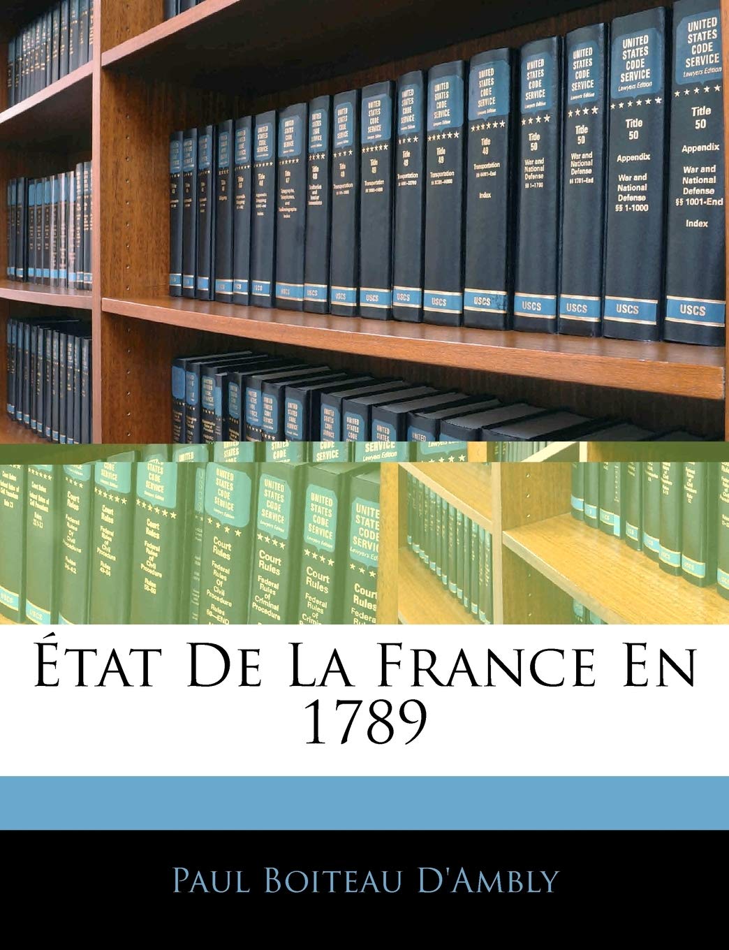 État De La France En 1789 book
