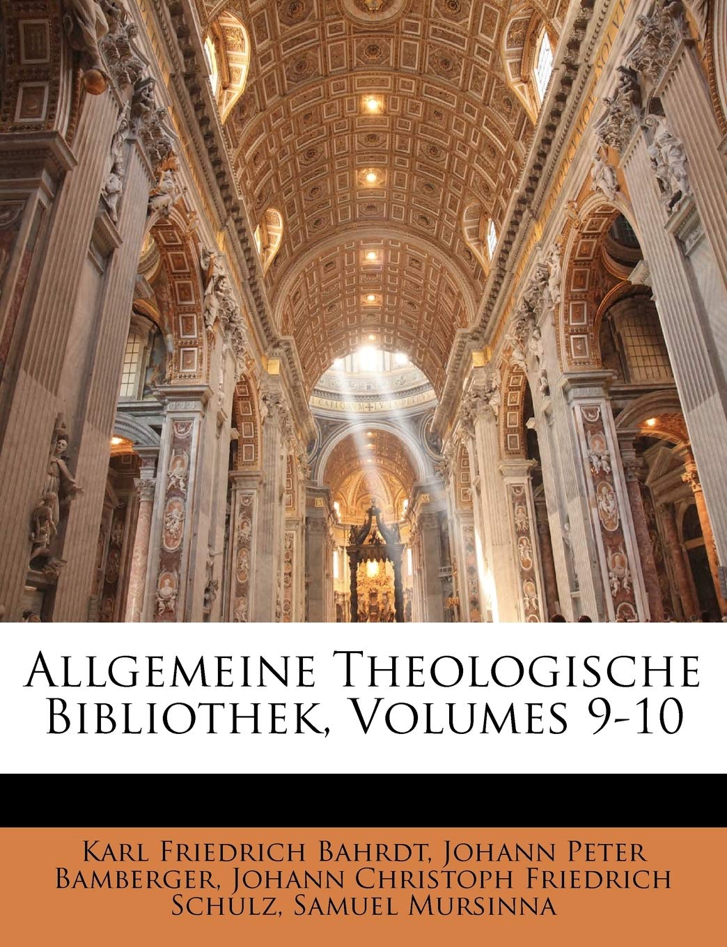 Allgemeine Theologische Bibliothek, Neunter Band Religion & Esotericism