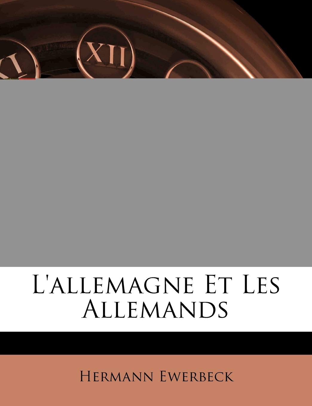 L'allemagne Et Les Allemands book