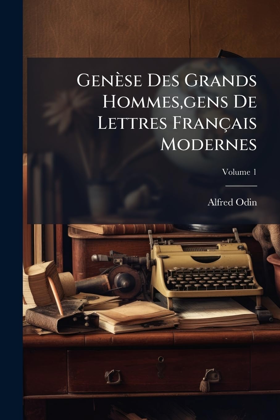 Genèse Des Grands Hommes, gens De Lettres Français Modernes; Volume 1 book