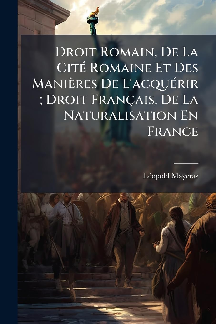 Droit Romain, De La Cité Romaine Et Des Manières De L'acquérir; Droit Français, De La Naturalisation En France book