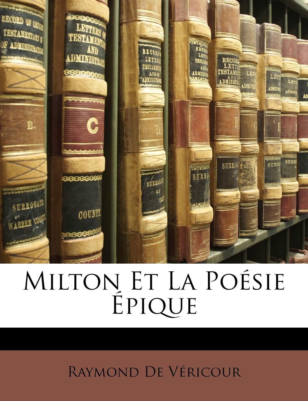 Milton Et La Poésie Épique Contemporary literature