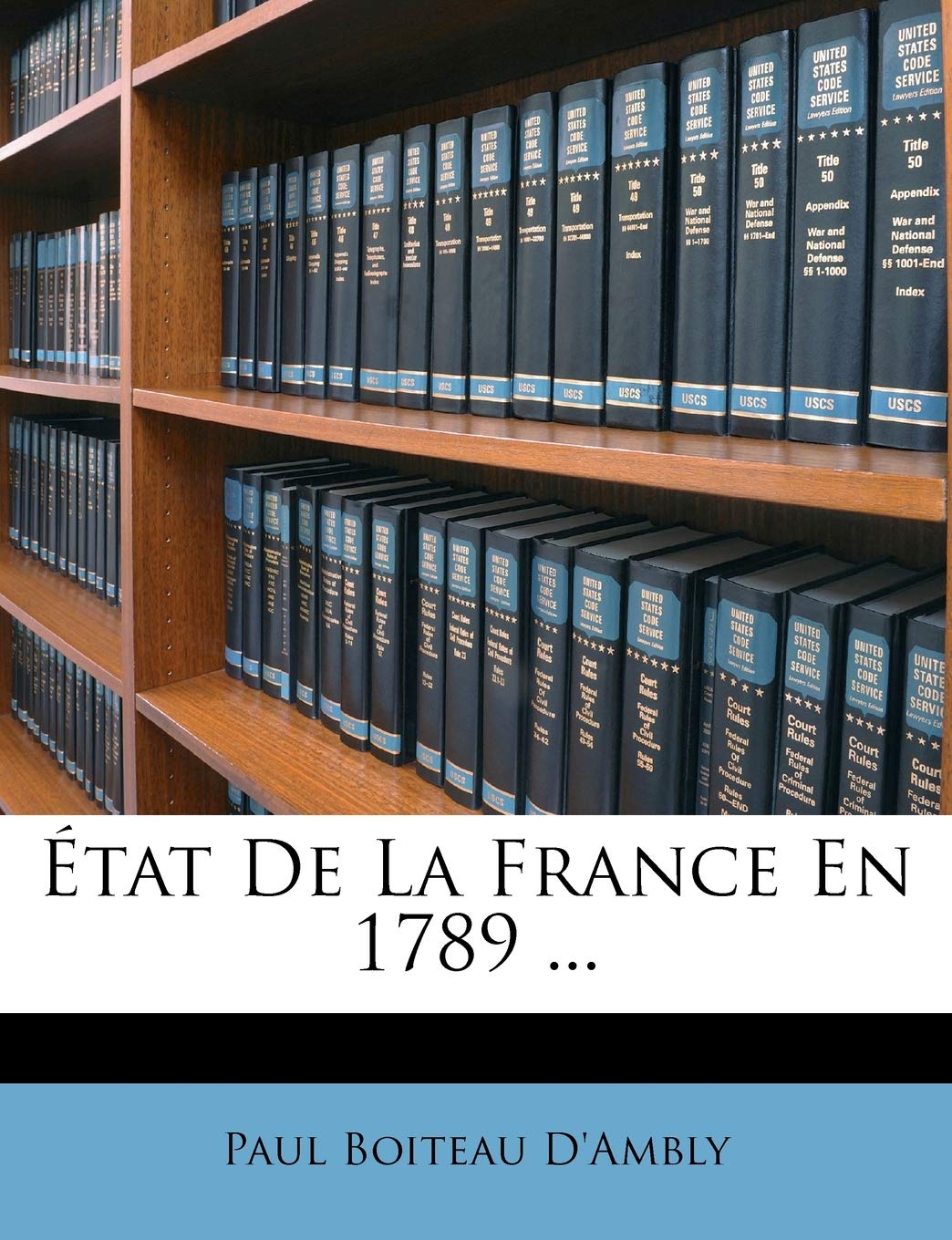État De La France En 1789 ... book