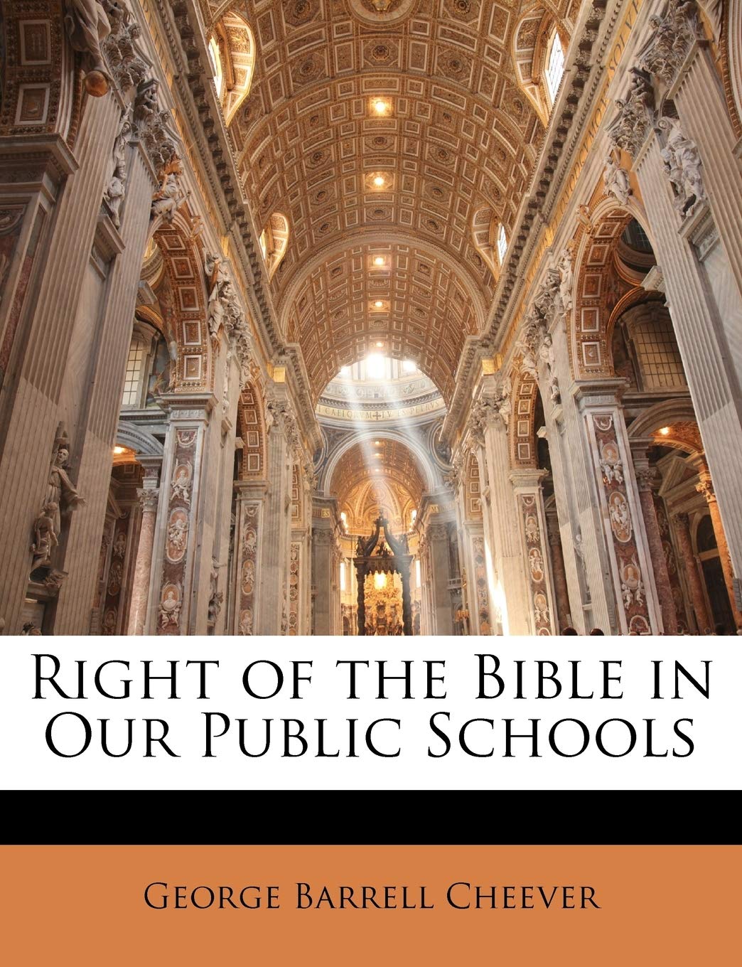 Right of the Bible in Our Public Schools Politics & History