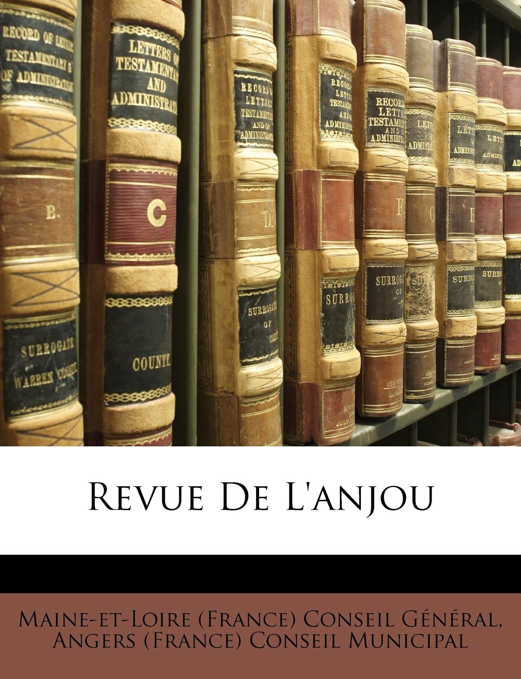 Revue de l'Anjou book
