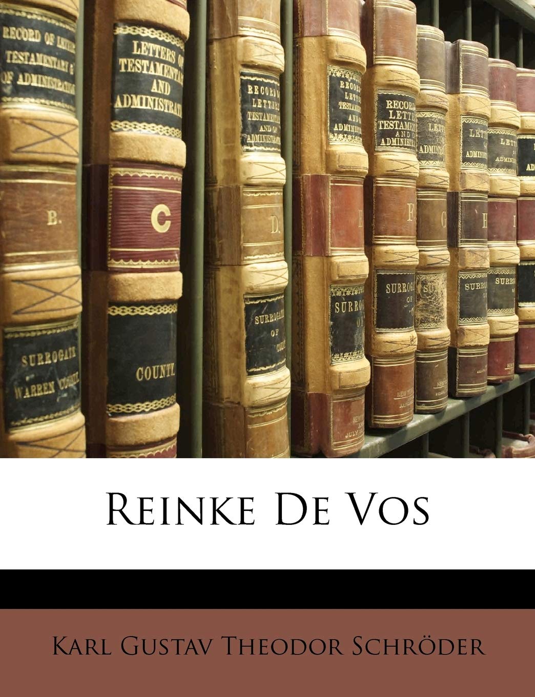 Reinke De Vos Contemporary literature