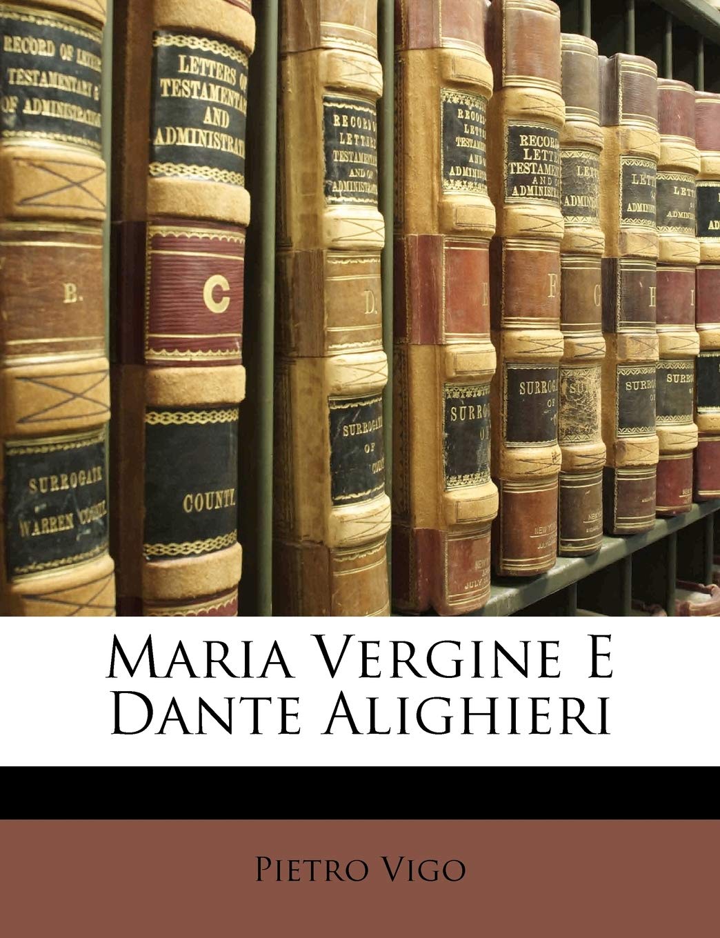 Maria Vergine E Dante Alighieri Contemporary literature